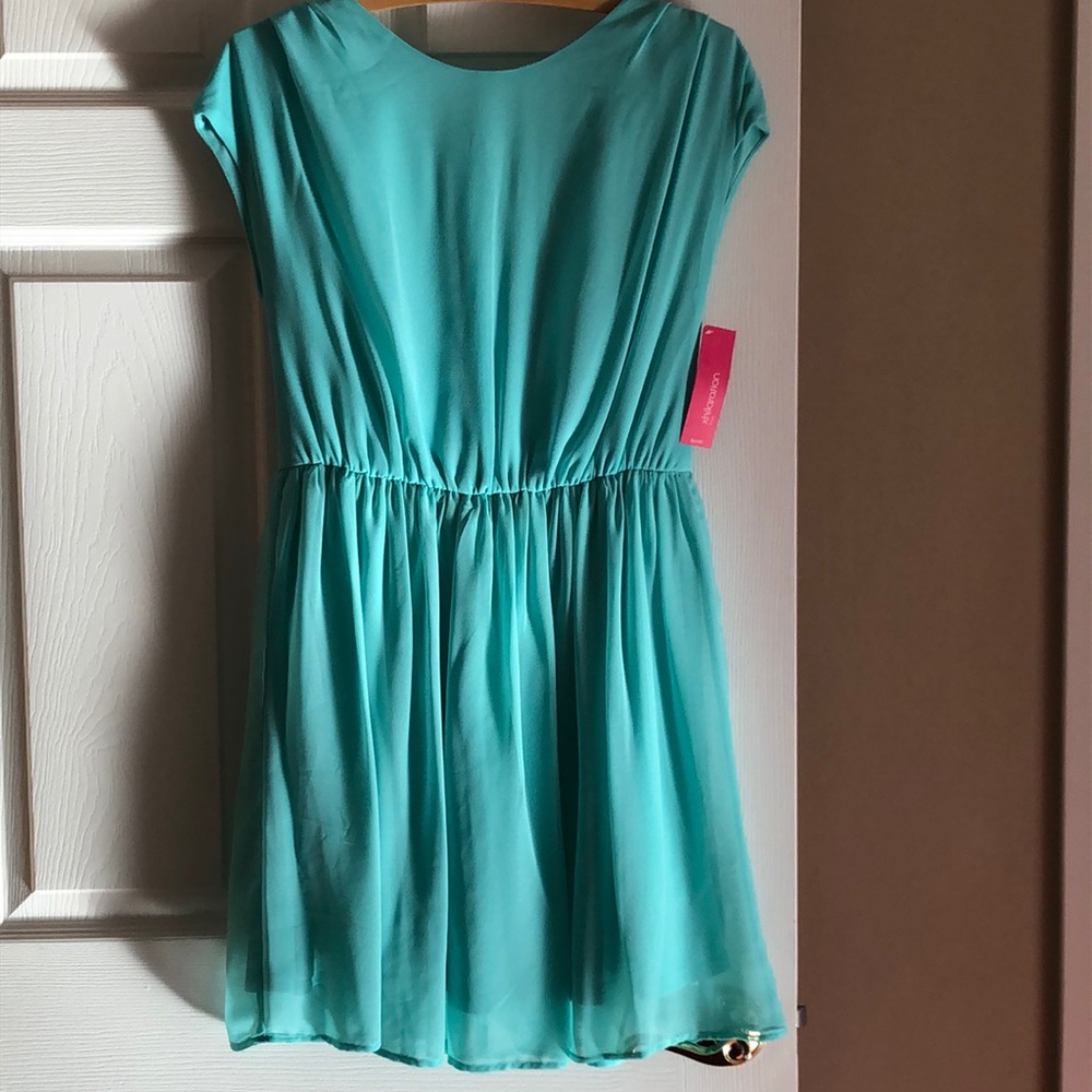Turquoise spring dress!